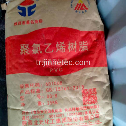 Beiyuan süspansiyonu PVC reçine SG3